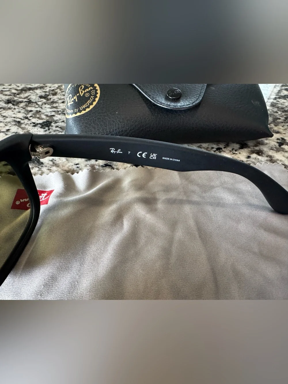 Ray-Ban these sunglasses